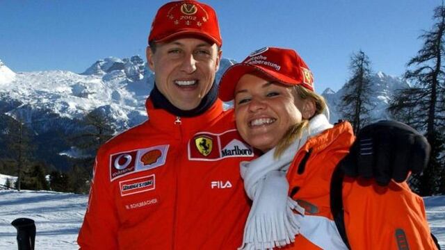 Michael Schumacher y su mujer Corinna.