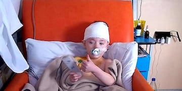 El pequeño Francisco de cinco años\u002E (Foto: gentileza y autorizada por Solange Nievas, su madre)\u002E