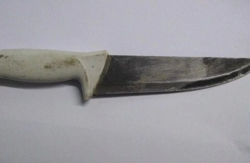 Arroyito: secuestran un cuchillo por un hecho de amenazas