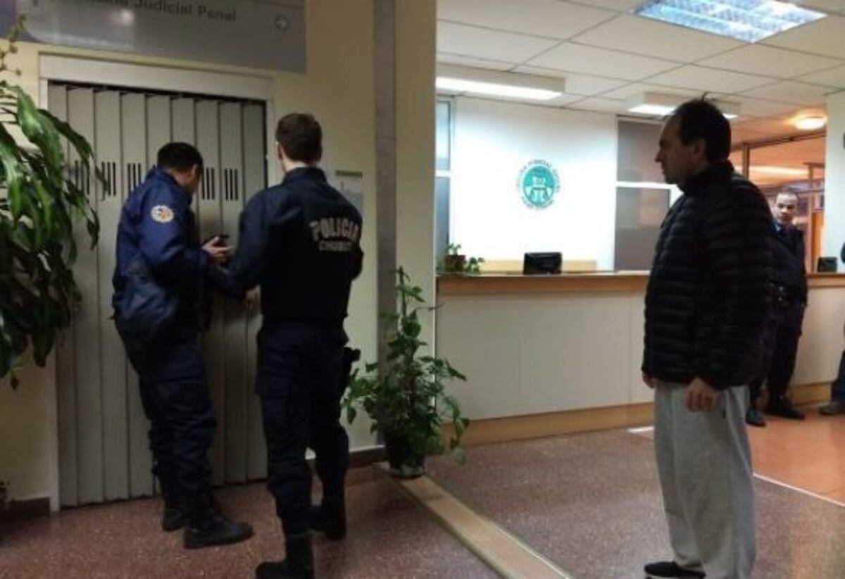 Accidente en edificio de Tribunales de Esquel\u002E