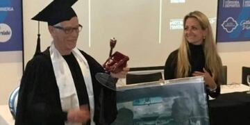 ¡Orgullo! Oreste Berta recibió el Título Honoris Causa de la UTN\u002E Crédito: Carburando\u002E