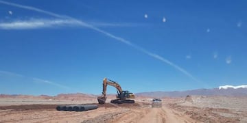 Mineras realizaron trabajos para acondicionar las rutas luego de las lluvias\u002E (Cámara de Minería de Salta)