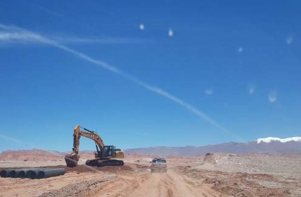Mineras realizaron trabajos para acondicionar las rutas luego de las lluvias