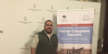 Pancho Santarén (Foto/Prensa Municipalidad de Tres Arroyos)