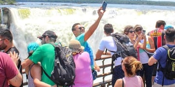 Primera quincena de febrero, Cataratas del Iguazú\u002E