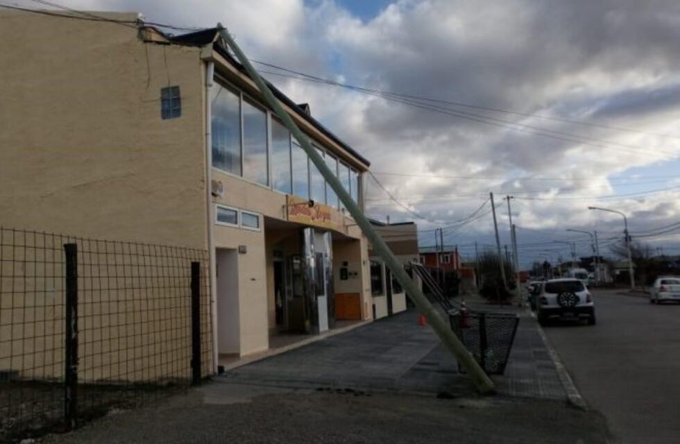 Río Grande: se realizaron más de 40 trabajos por los fuertes vientos