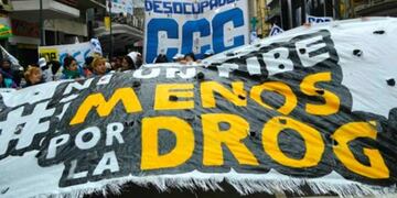 Marcha Ni un Pibe Menos por la Droga en Rosario