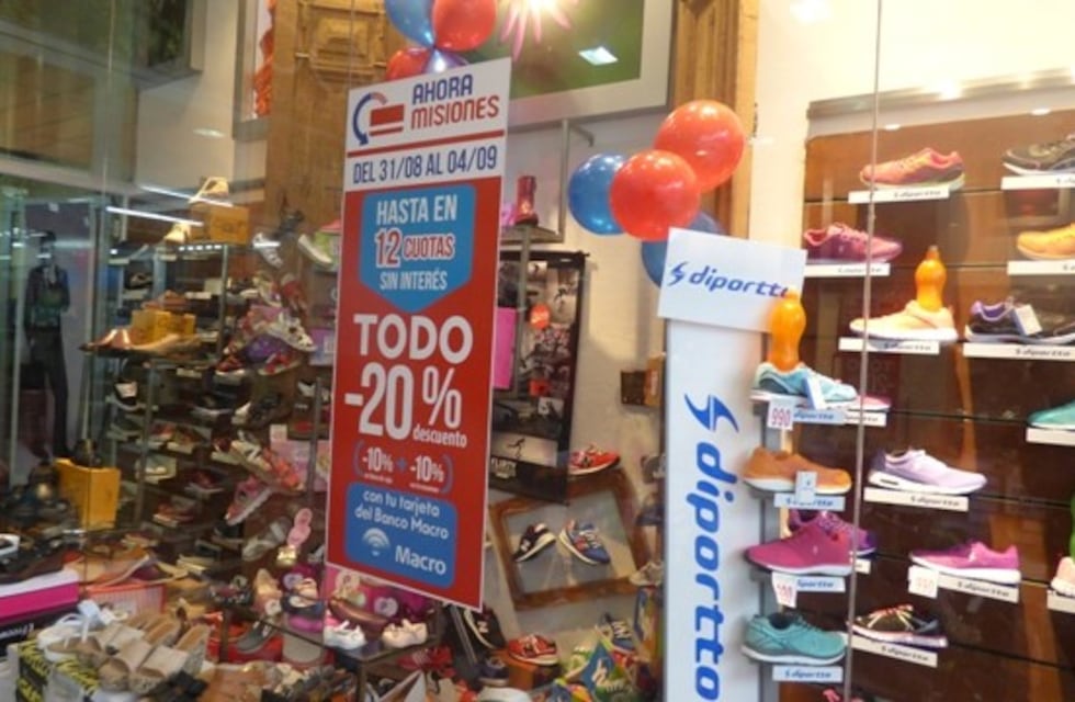 Cayeron 8% las ventas en Posadas con ayuda de los planes "Ahora"