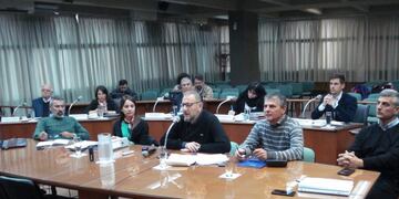 Marcos Corach en la sesión extraordinaria del Concejo Municipal (Prensa Concejo Municipal)