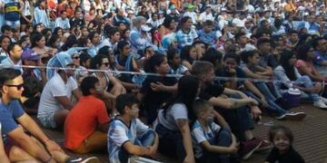 Fan Fest en Misiones\u002E (Foto: El Territorio)