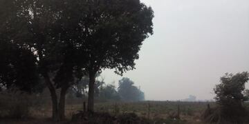 Humo en el sector este de Rafaela