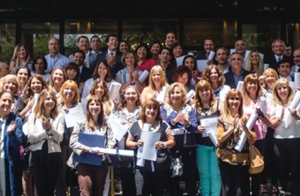 Egresaron los primeros "líderes educativos" del Consejo Empresario Mendocino