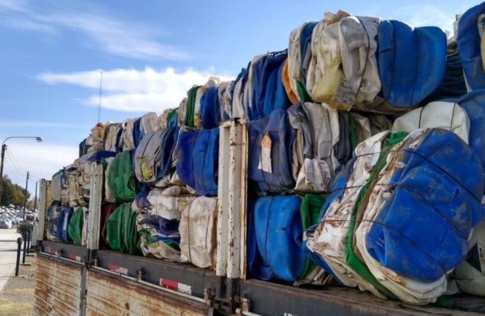 De envases de agroquímicos a postes para vid