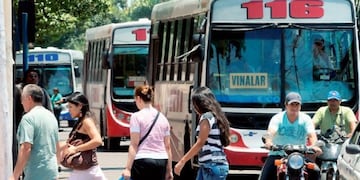Los colectivos volvieron a circular con normalidad a partir del mediodía\u002E