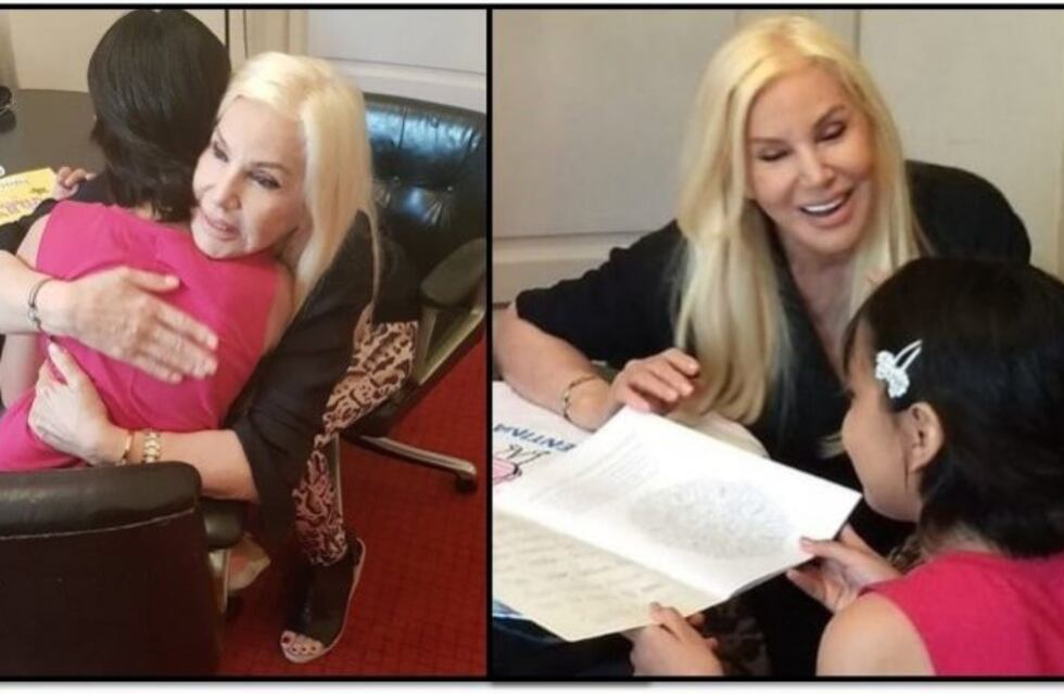 Susana Giménez cumplió el sueño de una nena con cáncer