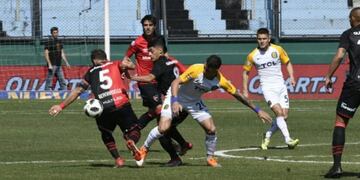 La Academia eliminó a los rojinegros en su camino hacia la obtención de la Copa Argentina\u002E (Archivo)