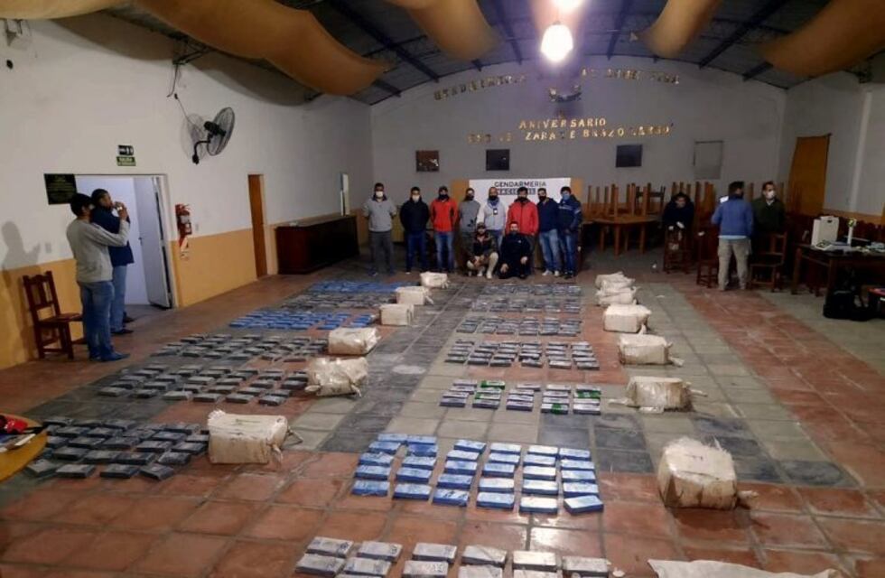 Cargaron 382 kilos de cocaína en Ibarlucea y los atraparon en Ramallo