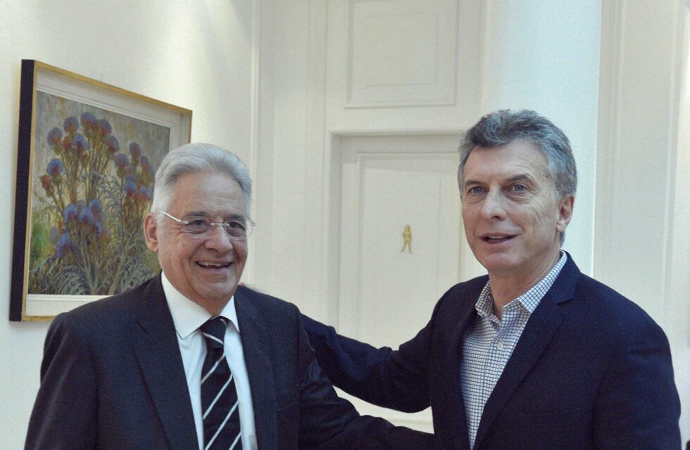 Macri recibió al ex presidente de Brasil Cardoso y en 10 días se reúne con Temer