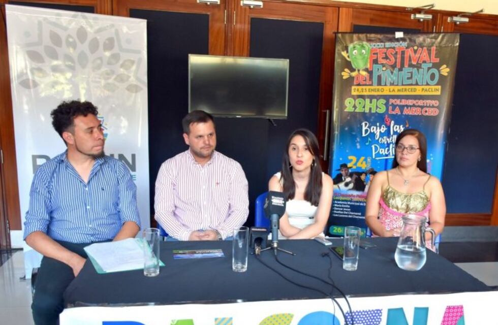 Presentaron la edición 31° del Festival del Pimiento