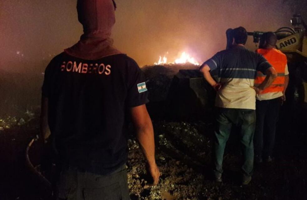 Sofocaron un incendio en un basural ubicado en Eldorado