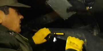 Secuestran 20 kilos de cocaína\u002E (Gendarmería Nacional)