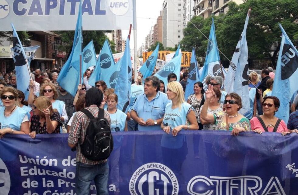 Uepc adhiere al paro nacional y el miércoles no habrá clases en Córdoba