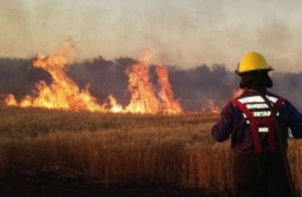 Incendios por la ola de calor en el Manzano Histórico