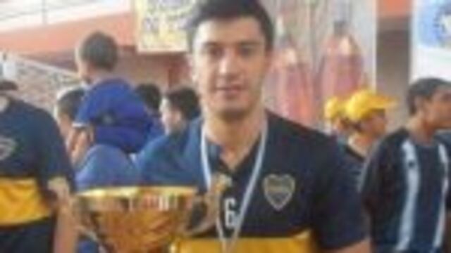 BS50. BUENOS AIRES (ARGENTINA), 07/12/2016.- Fotografu00eda cedida por el club Boca Juniors hoy, 7 de diciembre de 2016, de su jugador Matu00edas Kruger, de 24 au00f1os, y quien falleciu00f3 la pasada madrugada en un accidente laboral en el metro de Buenos Aires, segu00fan i