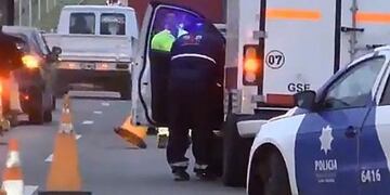 Murió atropellado por un camión cuyo conductor se dio a la fuga (@JoseljuarezJOSE)