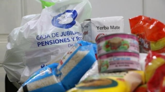 Alimentos de la Caja\nCrédito: Caja de Jubilaciones y Pensiones