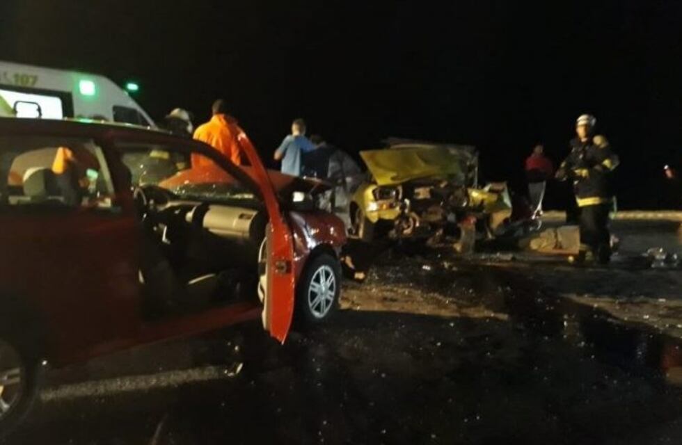 Diez heridos en un fuerte choque en la ruta 51