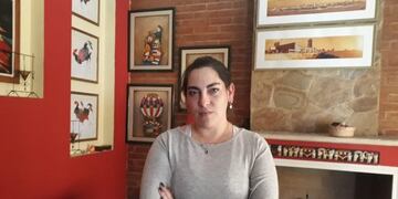 Yasmín, la taxista cordobesa que fue asaltada por un ladrón al cual le quitó el cuchillo y lo apuñaló\u002E (Canal 12)