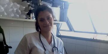 La enfermera es Magalí y escribió sobre sus sensaciones cuando le dicen que \