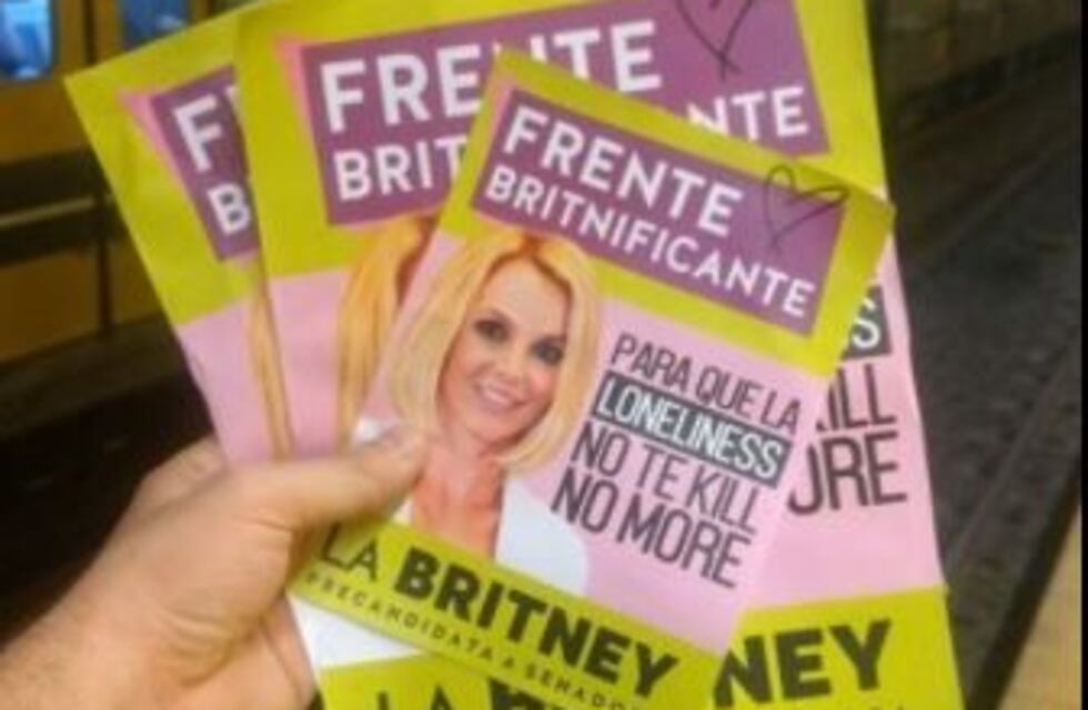 ¿Fuiste a votar y te encontraste con Britney Spears? Enterate de qué se trata esta insólita campaña viral