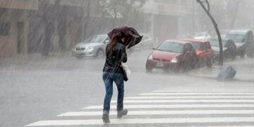 Lluvia en Entre Ríos\u002E