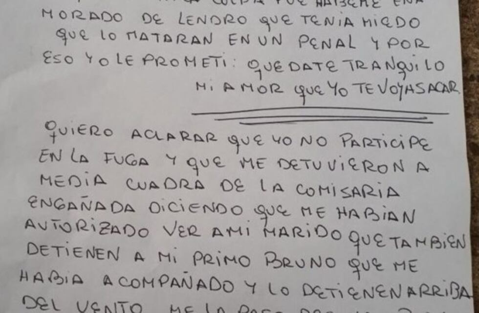 "Mi única culpa fue enamorarme", dijo la acusada del ataque a la comisaría de San Justo