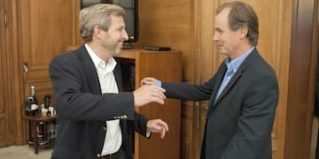 Frigerio recibió a Bordet, con quien analizó temas de gestión