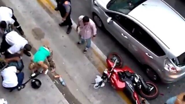 Accidente en la ciclovu00eda de Entre Ru00edos y Zeballos.