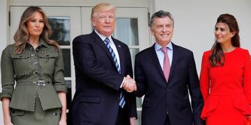 Trump y Macri\u002E