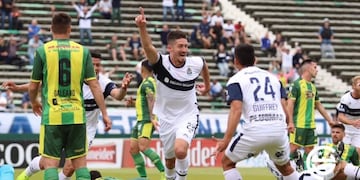 Gimnasia vence a Aldosivi en el Minella (Foto: @gimnasiaoficial)
