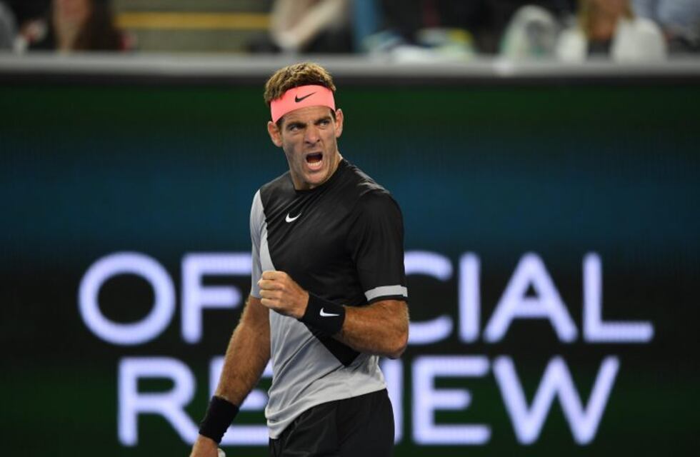 Del Potro venció a Tiafoe y avanzó a segunda ronda del Australian Open