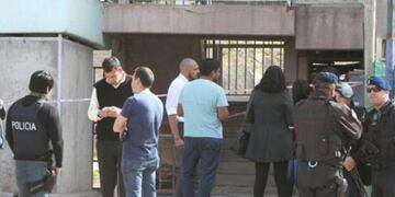 La víctima, identificada como Franco Sosa Pizzaro (23)\u002E