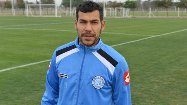 Juan Quiroga, jugador de Belgrano\u002E
