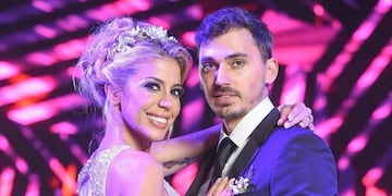 Maca Rinaldi agarró el ramo en la boda de Virginia Gallardo y le metió presión a Fede Hoppe (Foto: Instagram)