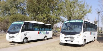 Presentación oficial de las nuevas unidades del transporte urbano de pasajeros de Villa Carlos Paz\u002E