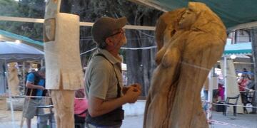 Escultura en Unquillo