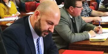 El concejal Carrancio propuso crear la Comisión Especial de Reactivación Económica (Foro: Prensa Alejandro Carrancio)