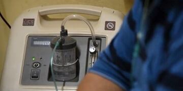 Concentrador de oxígeno para internación domiciliaria en Jujuy