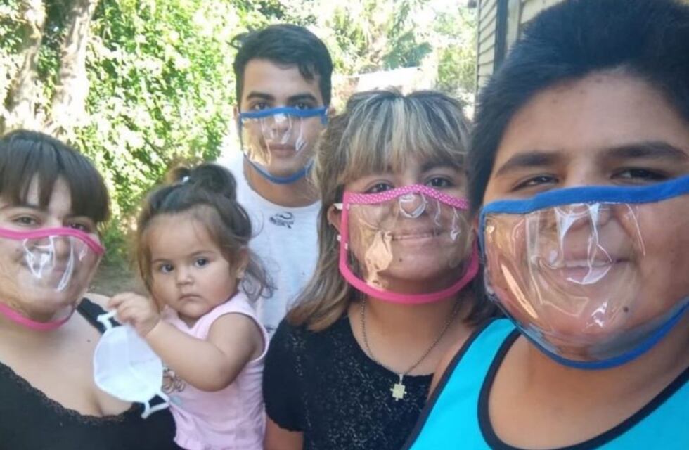 "Tapabocas transparentes": por más comunicación inclusiva en Entre Ríos