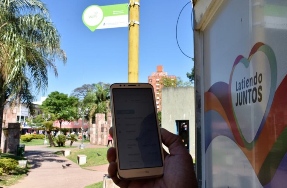 En Corrientes habilitan 15 puntos nuevos de Wi Fi gratuitos